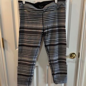 Calvin Klein performance black/gray white leggings